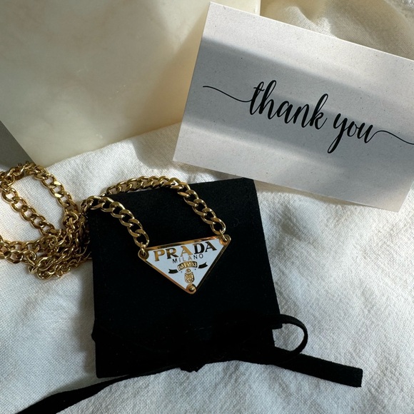 Jewelry - White Prada Necklace